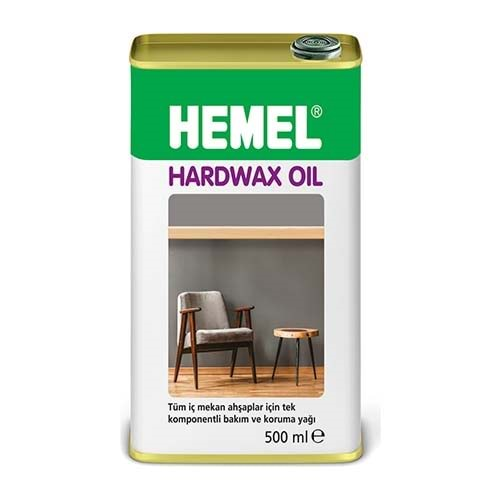 Hemel Hardwax Oil Clear - Şeffaf 500ML