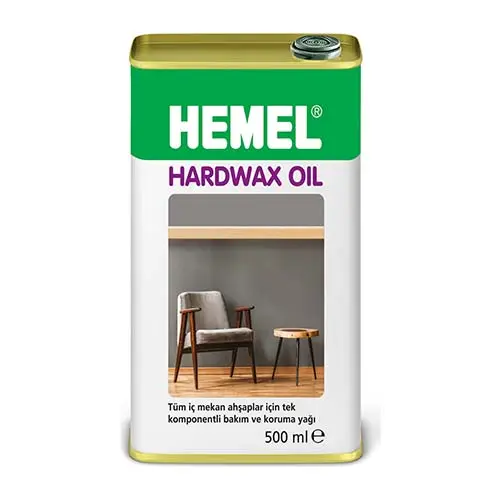 Hemel Hardwax Oil Clear - Şeffaf 500ML