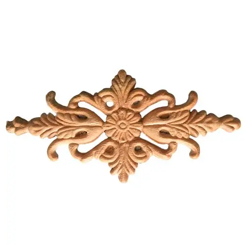 Ahşap Baskılı Aplik ENT1076 21x10cm