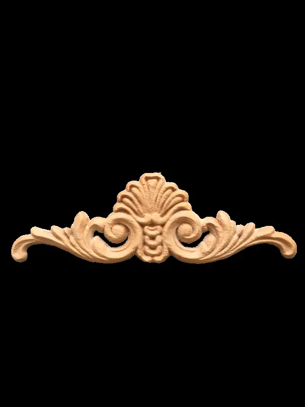 Ahşap Baskılı Aplik ENT1078 20x7cm