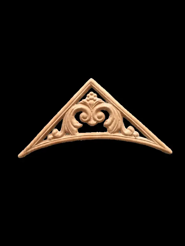 Ahşap Baskılı Aplik ENT1082 27x11cm