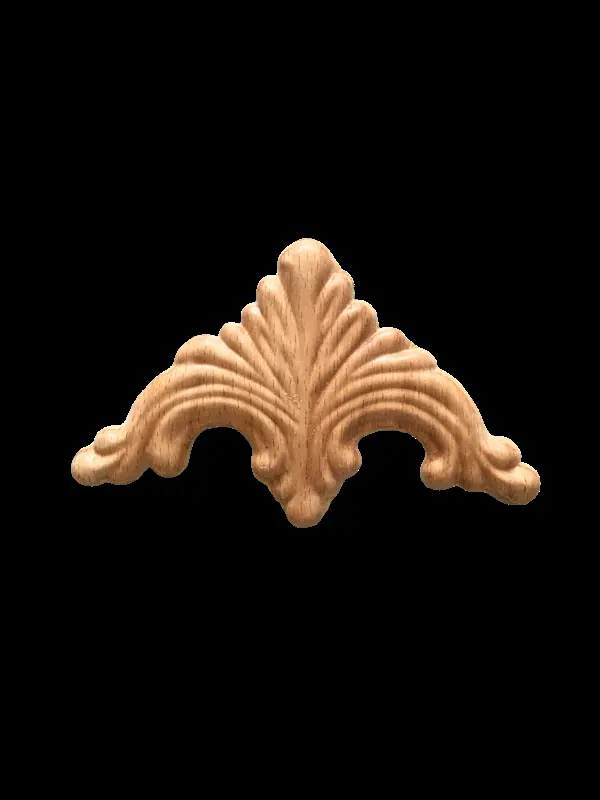 Ahşap Baskılı Aplik U1089 12x8cm