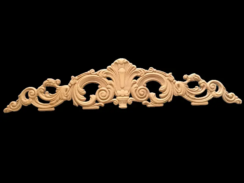 Ahşap Baskılı Aplik  U1160 90x19cm