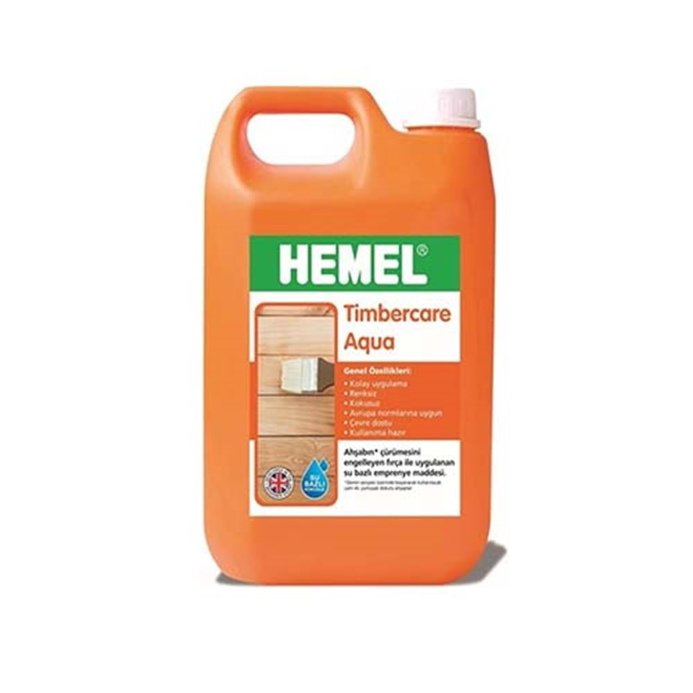 Hemel Timbercare Aqua Emprenye Şeffaf 5 L